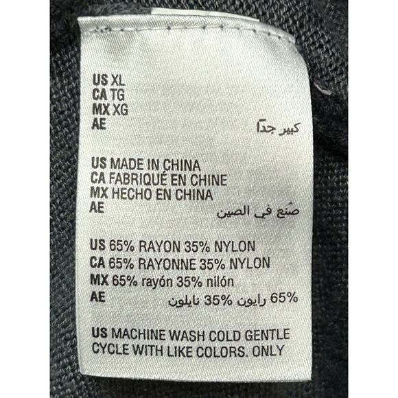 Style & Co Cardigan Sweater Womens XL Leopard Print Open Front Pockets Lightweig - Picture 6 of 8